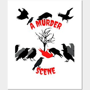 A Murder Scene Posters and Art